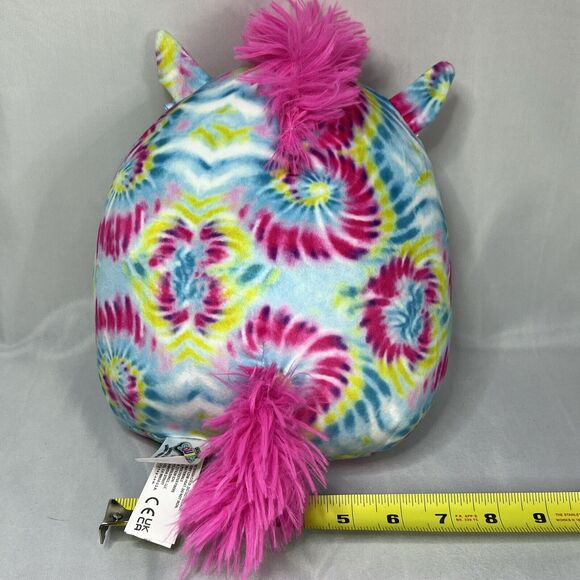 Squishmallows Easter Atlas Tie Dye Unicorn 8" Plush Toy - Picture 2 of 7